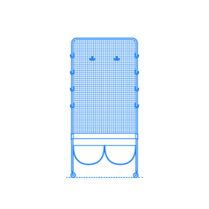Furniture Room Dividers Ikea Veberod Room Divider Sketch Svg Vector, Free Vectors File